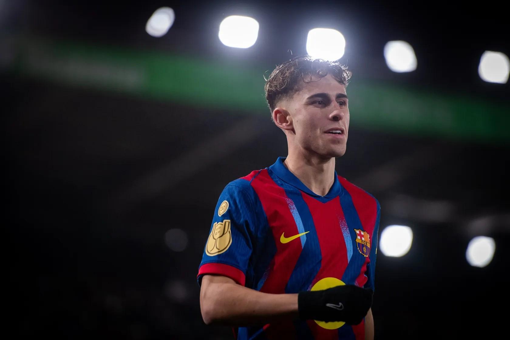 足球赛事-费尔明本赛季参与18球创个人赛季新高，队内仅次于亚马尔